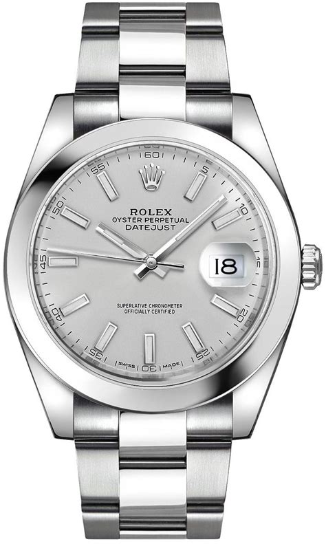 silver rolex watch men|silver rolex cost.